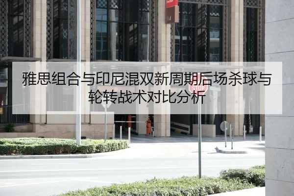 雅思组合与印尼混双新周期后场杀球与轮转战术对比分析